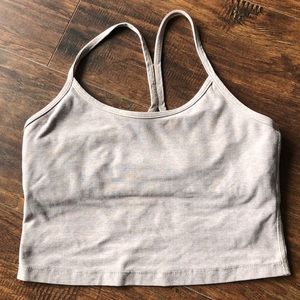 sz S beyond yoga spacedye slim racerback crop